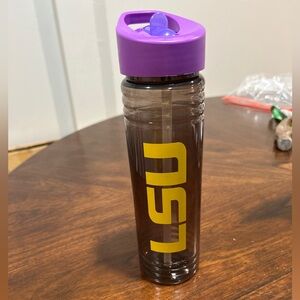 LSU Purple and Yellow Water Bottle